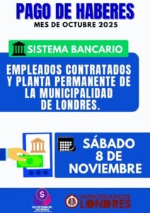 Pago de Haberes – Octubre 2025…