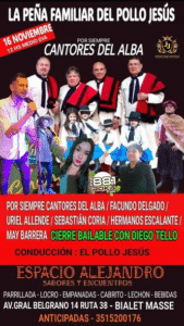 DOMINGO 16 DE NOVIEMBRE