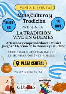 ¡El Intendente Carlos Rosso invita a todos los vecinos a ser parte de una tarde distinta, recordando nuestras raíces y costumbres; con buena…
