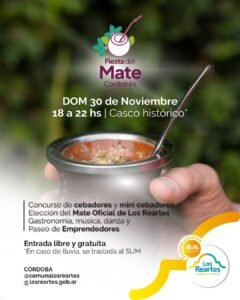 ¡El día del mate se celebra en Los Reartes!…