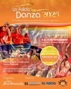 ¡No te pierdas el 22° Festival Internacional de Danzas de Argentina “La Falda Danza 2025”!…