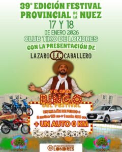 ¡SE VIENE LA 39° EDICIÓN DEL FESTIVAL PROVINCIAL DE LA NUEZ!…