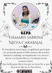 Participación necrológica…