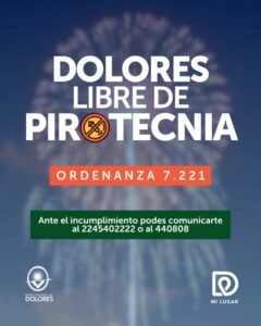 DOLORES LIBRE DE PIROTECNIA…