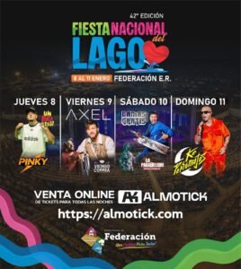 YA SE PALPITA LA 42° FIESTA NACIONAL DEL LAGO…