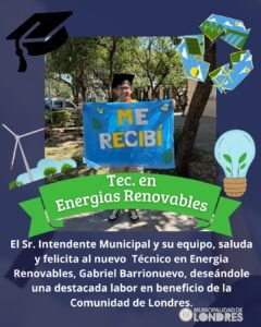 ¡Felicitamos a un nuevo profesional de nuestra comunidad!…