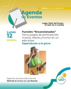Enero en Los Reartes: Agenda de Eventos…
