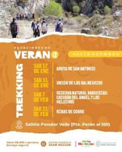 Trekking en Valle Hermoso | Animate a la aventura…