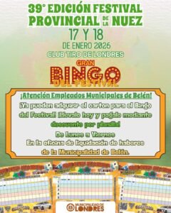 Atención empleados municipales de Belén…