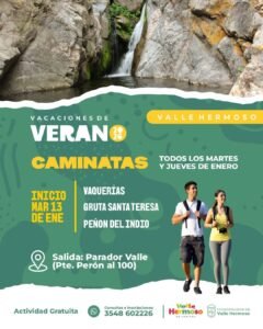 Caminatas para disfrutar Valle Hermoso paso a paso…