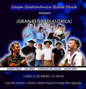 Carpa Gastronómica Bialet Massé…