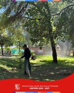 Obras de mantenimiento en Bialet Massé…