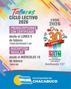 INSCRIPCIONES CICLO LECTIVO 2026…