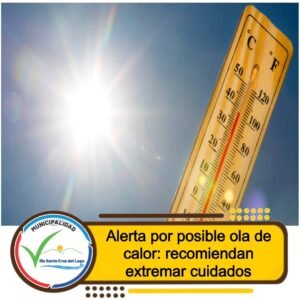 De acuerdo al informe del @smn_argentina se prevé una posible ola de calor desde mañana y hasta el lunes inclusive, con temperaturas máximas…