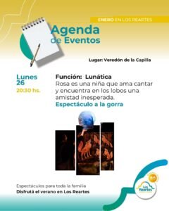 Agenda de Eventos | Enero en Los Reartes…