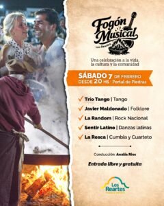 LLEGA UNA NUEVA EDICION DEL FOGÓN MUSICAL EN LOS REARTES…