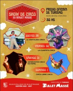 Grilla de Circo – Bialet Massé…