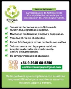 Ordenanza N° 1211/2019….