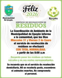 ¡Atención vecinos de Epuyén!…