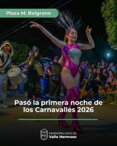 ¡Pasó la primera noche de los Carnavalles 2026!…