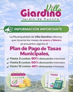 ¿Sabías que la Municipalidad cuenta con un Plan de Regularización de Deuda?…