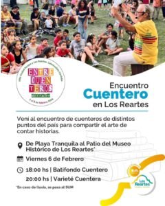 Entre Cuenteros Serrano en Los Reartes…