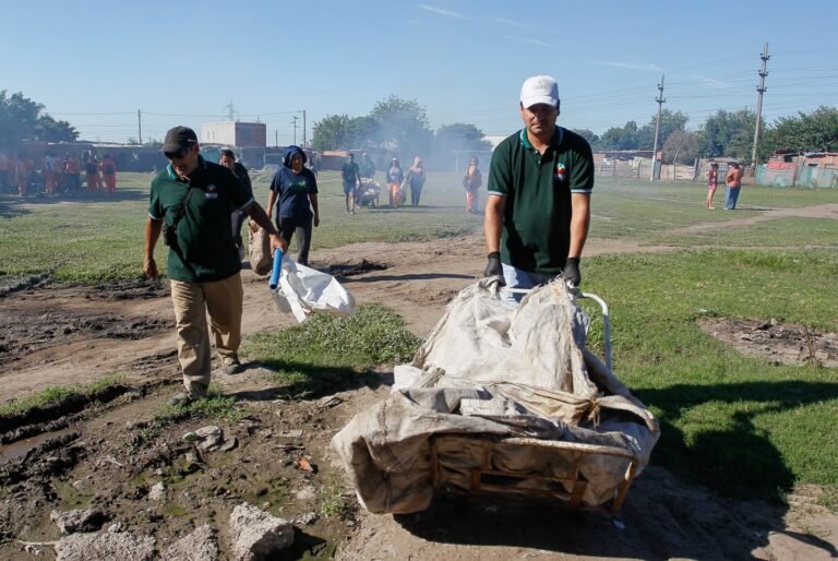 Seguimos mejorando barrio por barrio…
