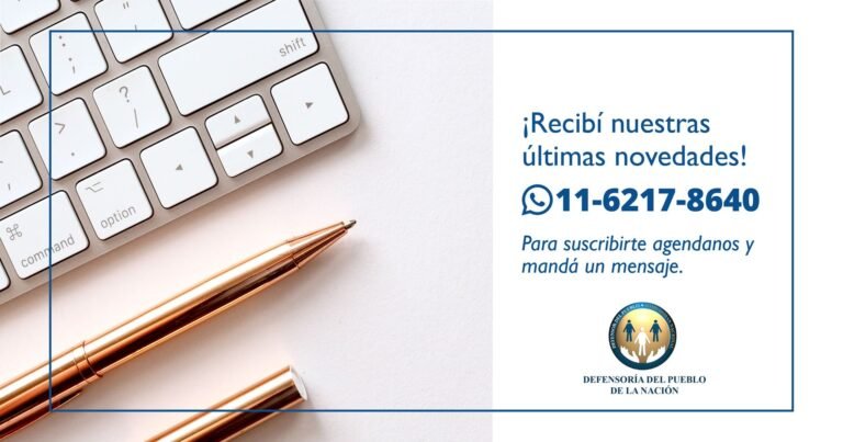 Si querés recibir nuestras últimas novedades, agendanos y mandanos un mensaje de WhatsApp…