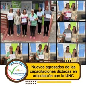 En el día de hoy se llevó a cabo la entrega de diplomas correspondientes a las capacitaciones dictadas durante el año 2025 en Administración…