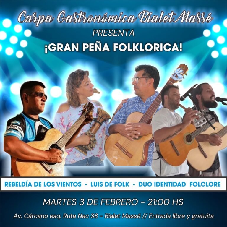 Carpa Gastronómica Bialet Massé…