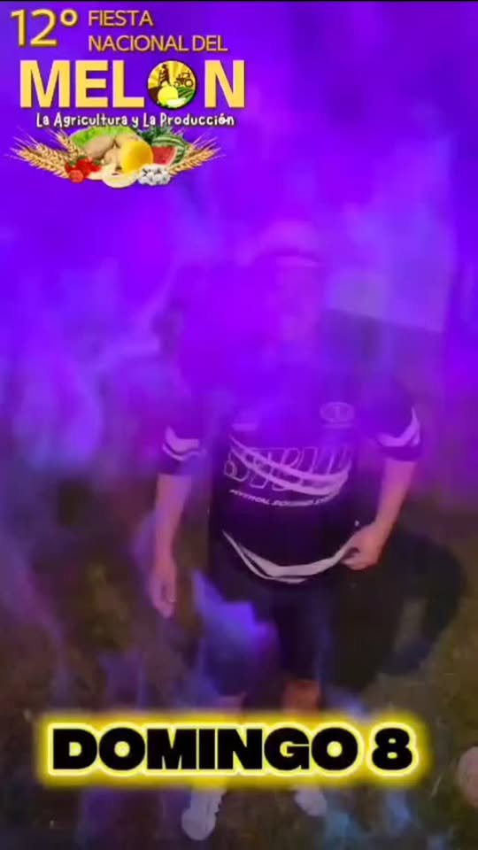 Juan Manuel “El Ángel Tropical” te invita a vivir la 12° edición del Festival Nacional del Melón, la Agricultura y la Producción….