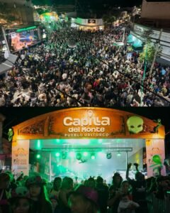 La primera noche del Festival Alienígena 2026 en Capilla del Monte superó las expectativas con una multitudinaria concurrencia qué bailó to…