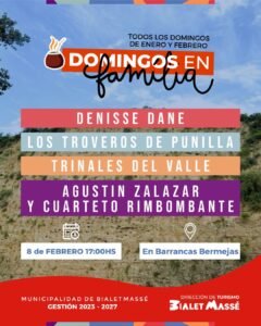 Vuelven los Domingos en Familia a las Barrancas Bermejas…