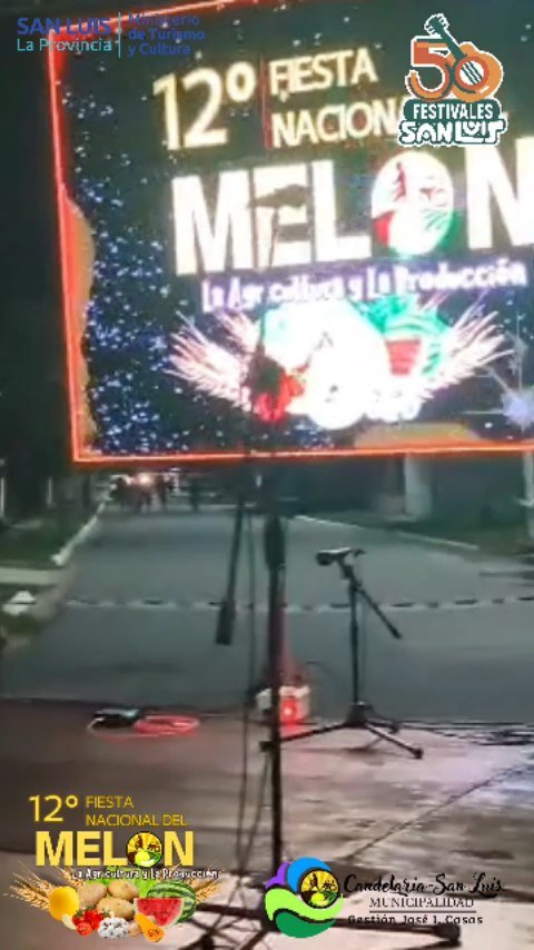 1ra noche del Festival Nacional del Melón, la Agricultura y la Producción…