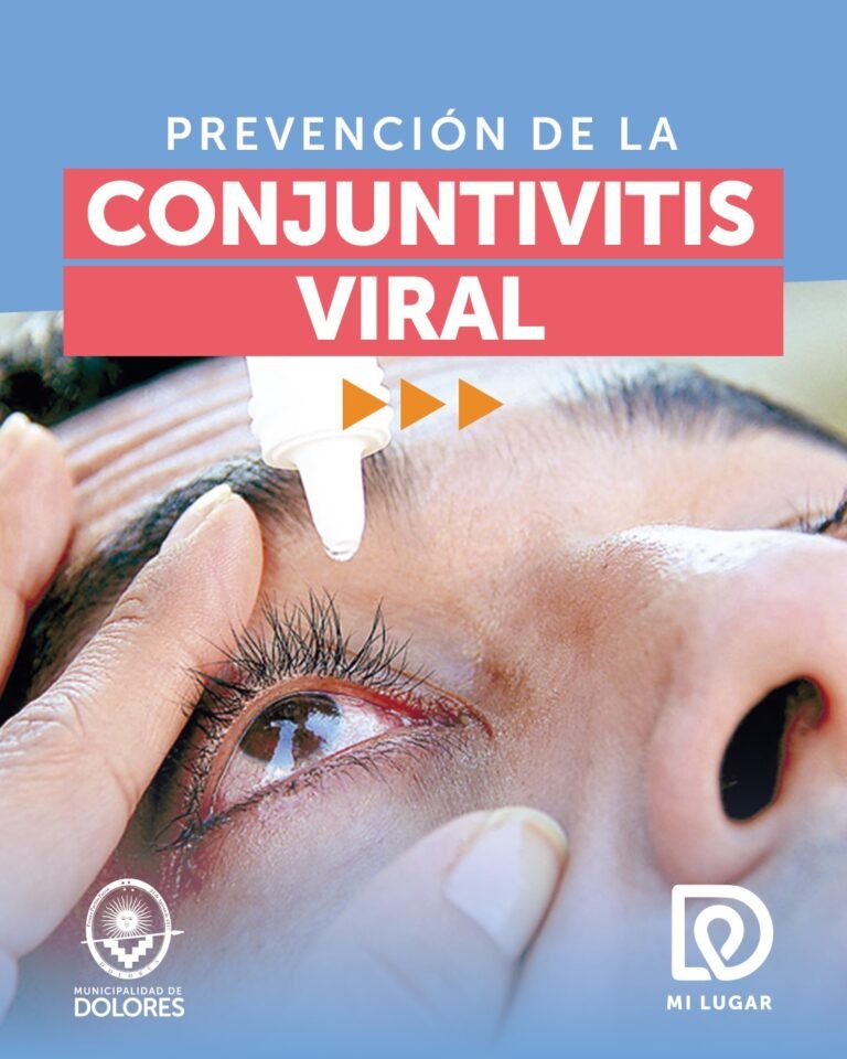 ‍ Conjuntivitis viral: prevení el contagio…