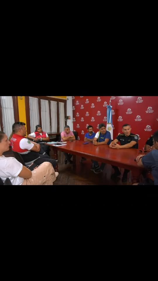 Reunión para ajustar medidas de seguridad en los Corsos…