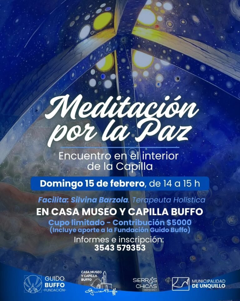 MEDITACIÓN POR LA PAZ…
