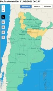 11 FEB I  #Alertas para hoy:…