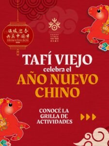 El Año Nuevo Chino llega a nuestra ciudad y queremos que seas parte de esta celebración única….