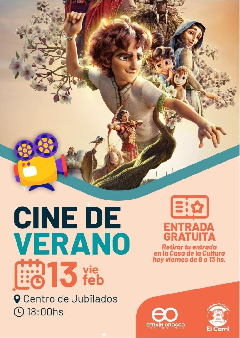 CINE DE VERANO 2026…
