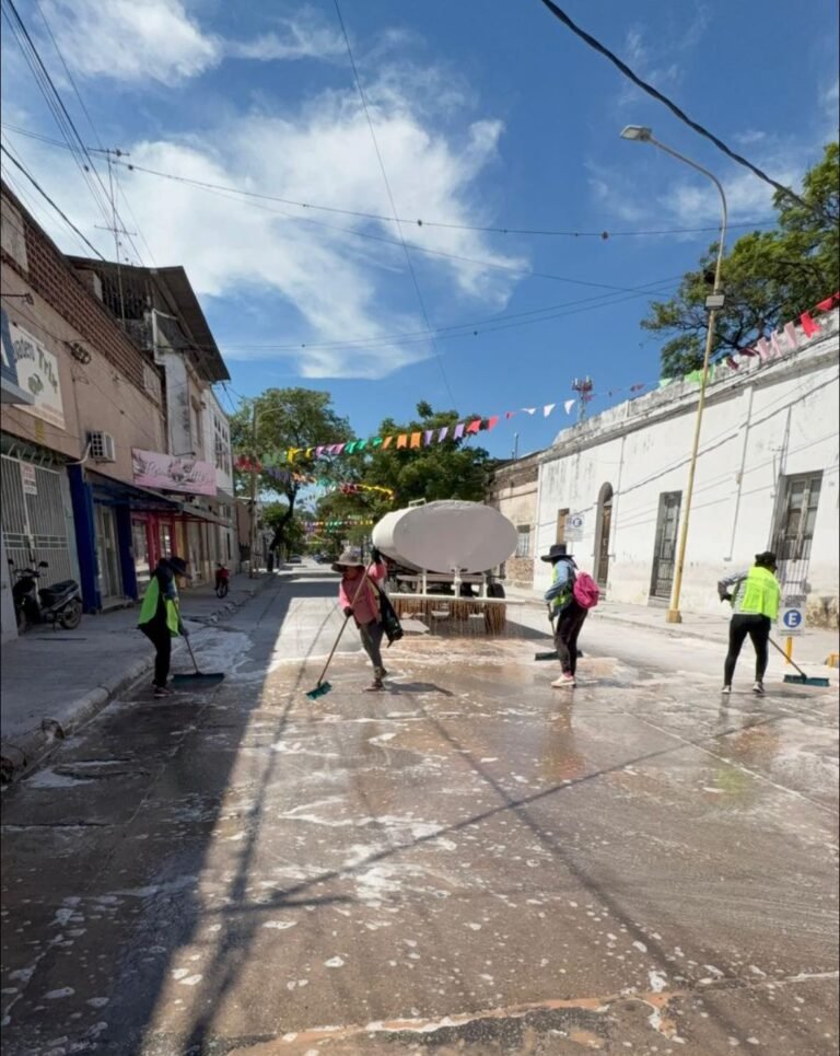 Concluidos los corsos, el Municipio refuerza el cuidado del espacio público…