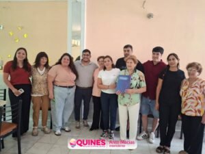 Nuestra intendente Anto Macias participó de la visita que realizaron al Centro de Jubilados y Pensionados “Sol de Otoño”, personal del Gobie…