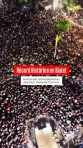 El Carnaval Más Grande de Punilla…