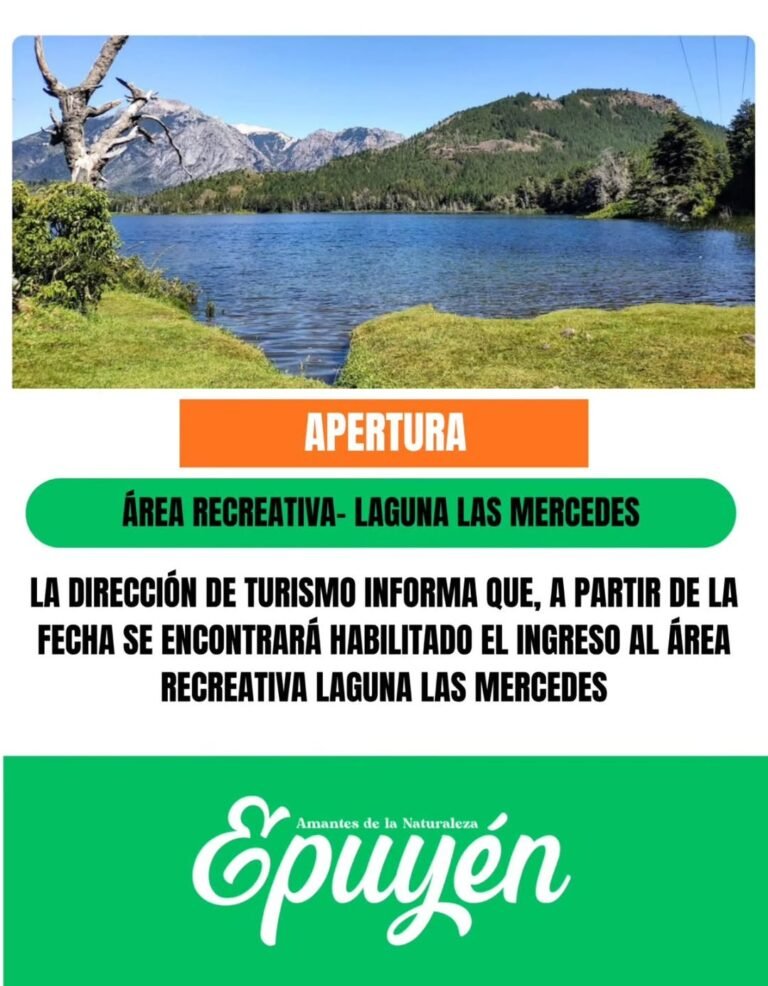 Apertura – Laguna Las Mercedes….