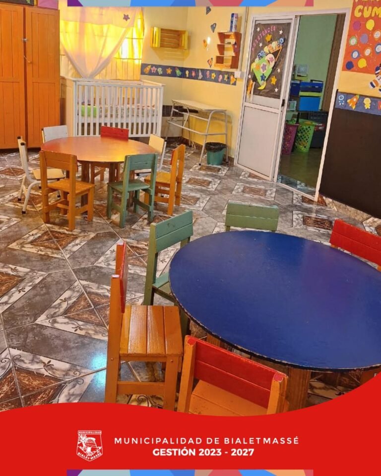 La Sala Cuna “Aprendo Creando” de la Municipalidad de Bialet Massé ultima detalles para el inicio del ciclo lectivo 2026….
