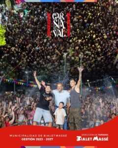 GRAN CIERRE del CARNAVAL MÁS GRANDE DE PUNILLA en BIALET MASSÉ…