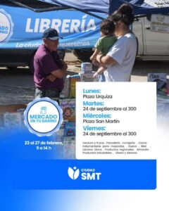 Dónde estará el Mercado en tu Barrio esta semana….