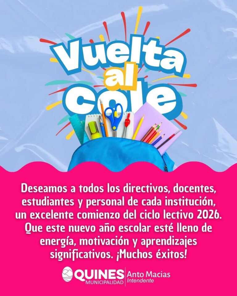 Comienza un nuevo ciclo lectivo y con él se renuevan los sueños, los desafíos y las ganas de aprender….