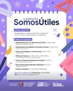 Campaña “Somos Útiles”…