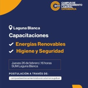 Más formación en el interior…